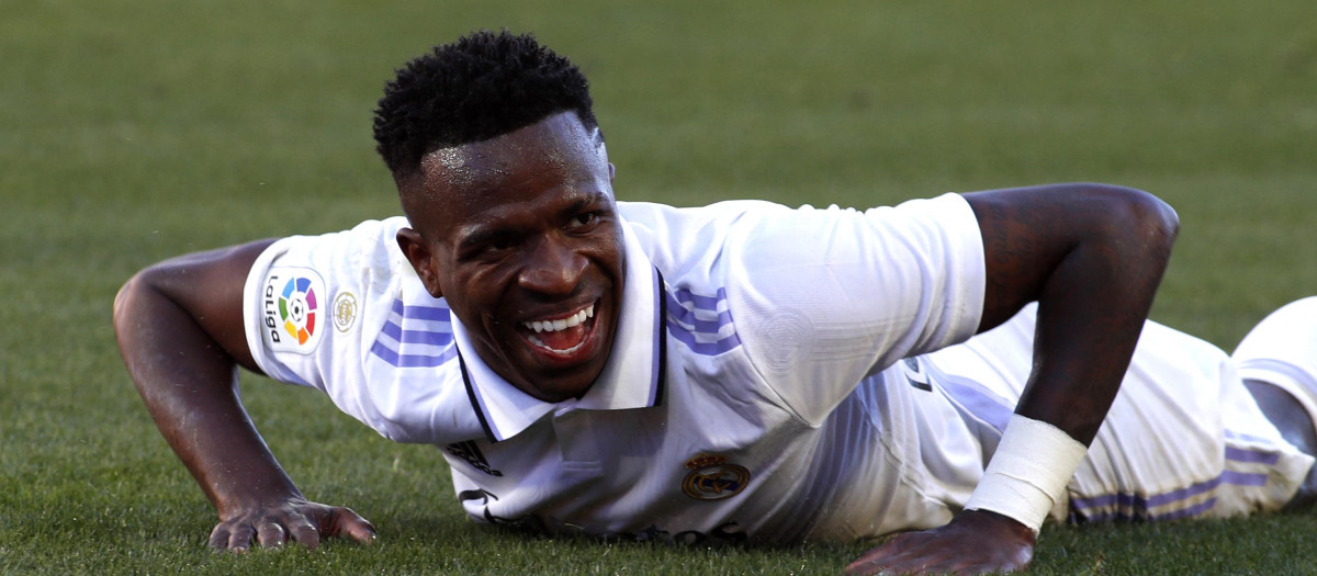 Vinicius es el futbolista que más faltas recibe en toda Europa