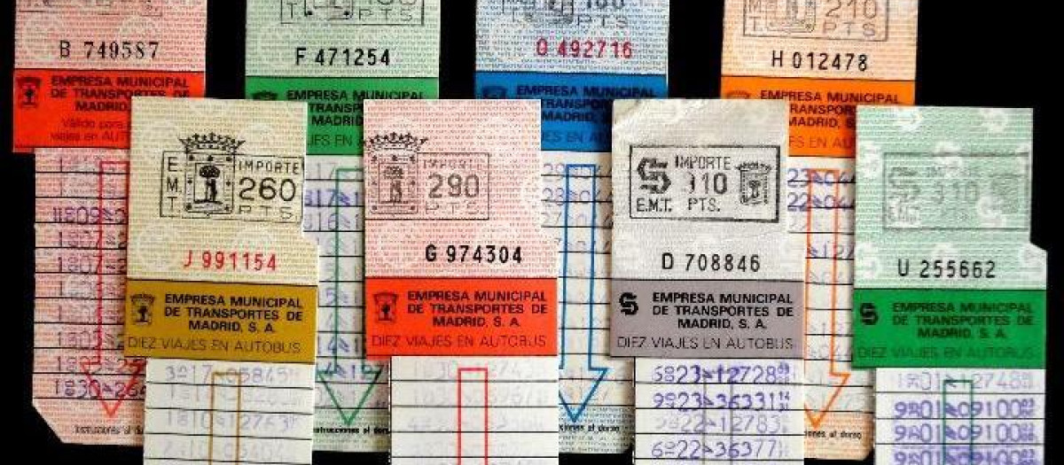 El tradicional bonobús, ya desaparecido