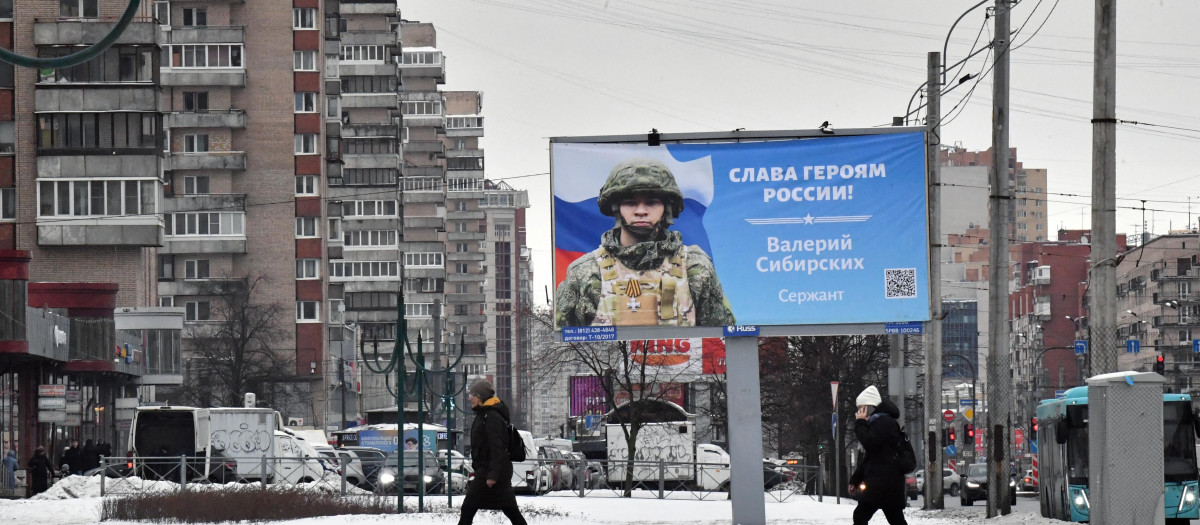 Propaganda rusa San Petersburgo
