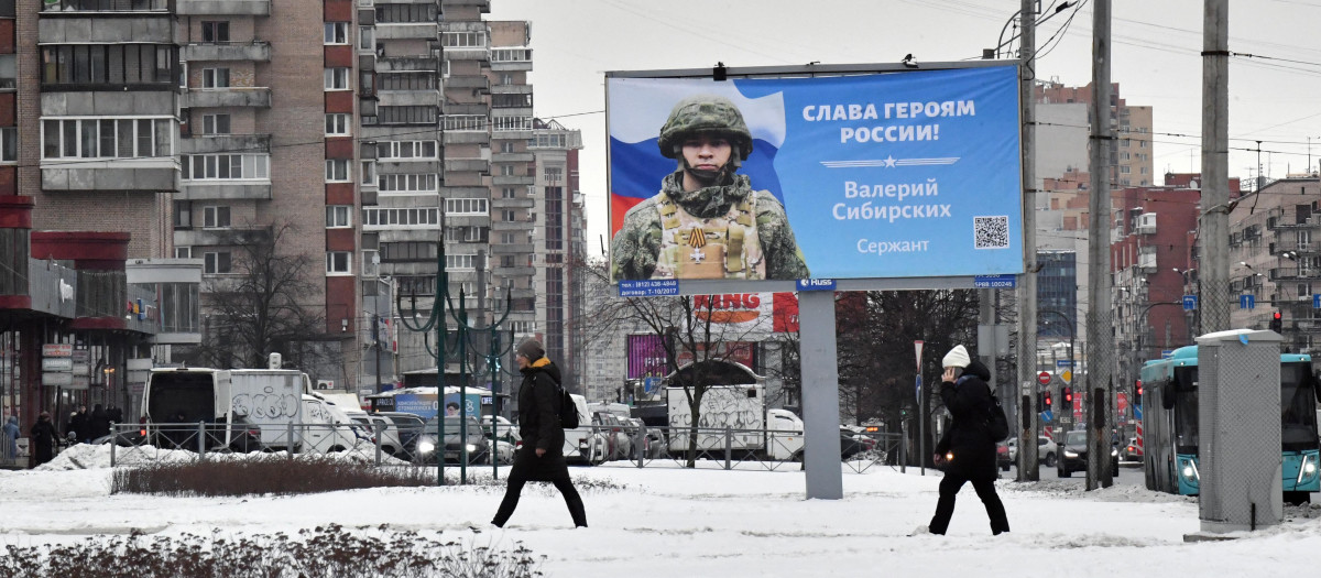 Propaganda rusa San Petersburgo