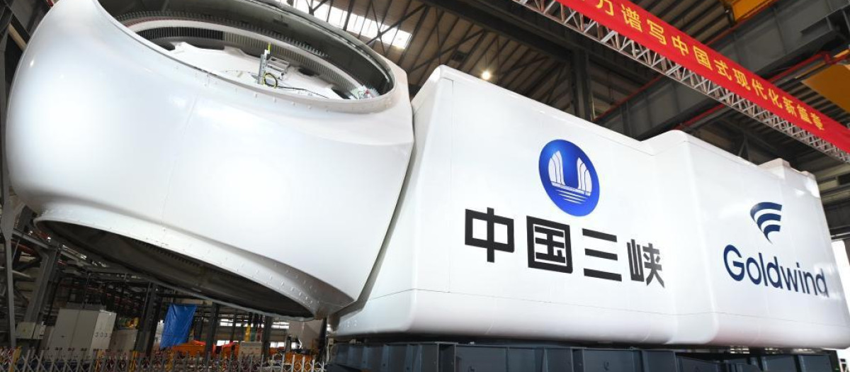 Turbina eólica gigante desarrollada en China