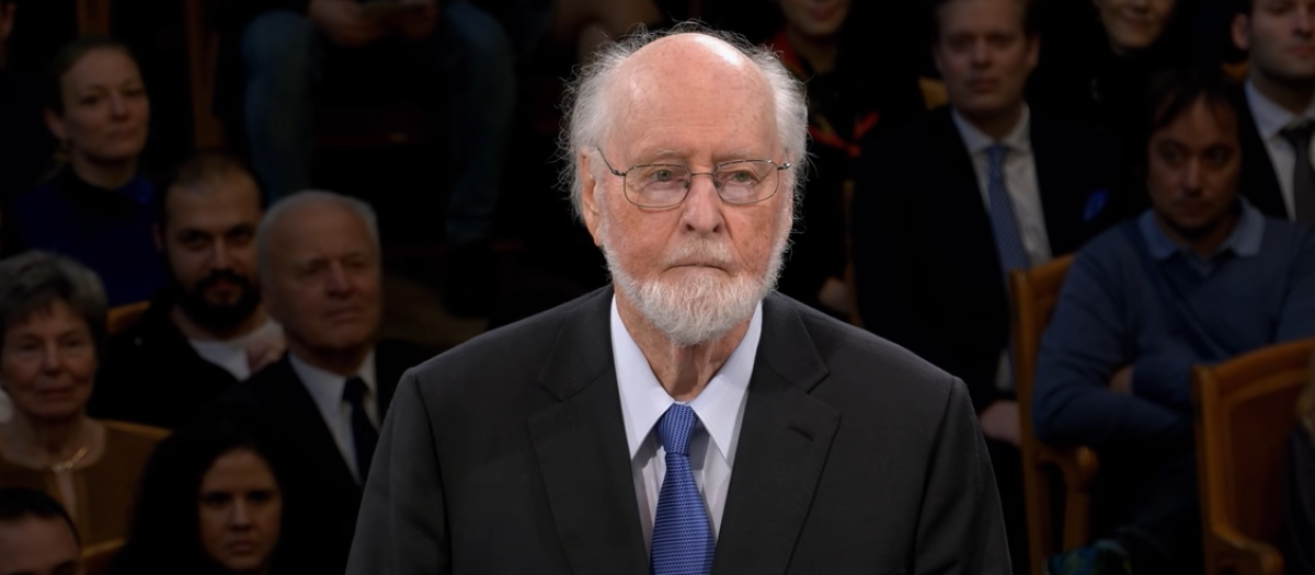 John Williams dirigiendo a la Filarmónica de Viena