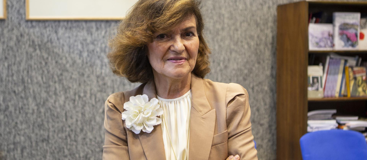 La exvicepresidenta del Gobierno Carmen Calvo