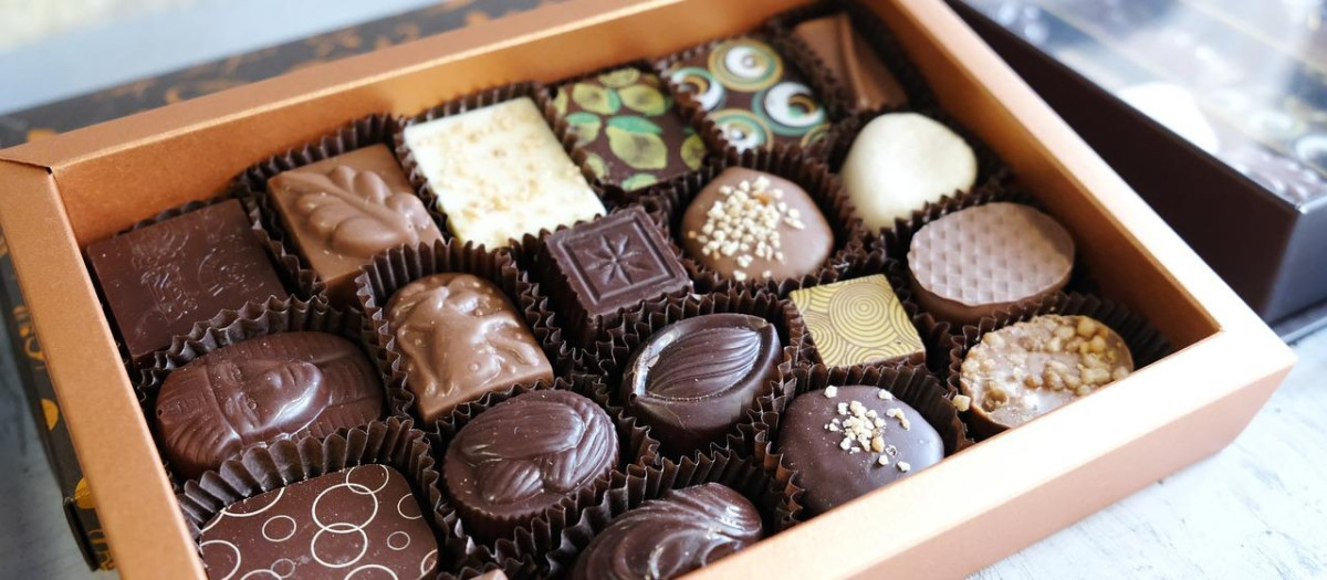 Bombones de chocolate