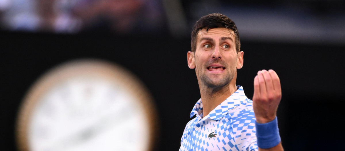 Novak Djokovic viene de ganar en Australia el primer Grand Slam de la temporada