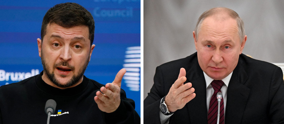 Zelenski y Putin