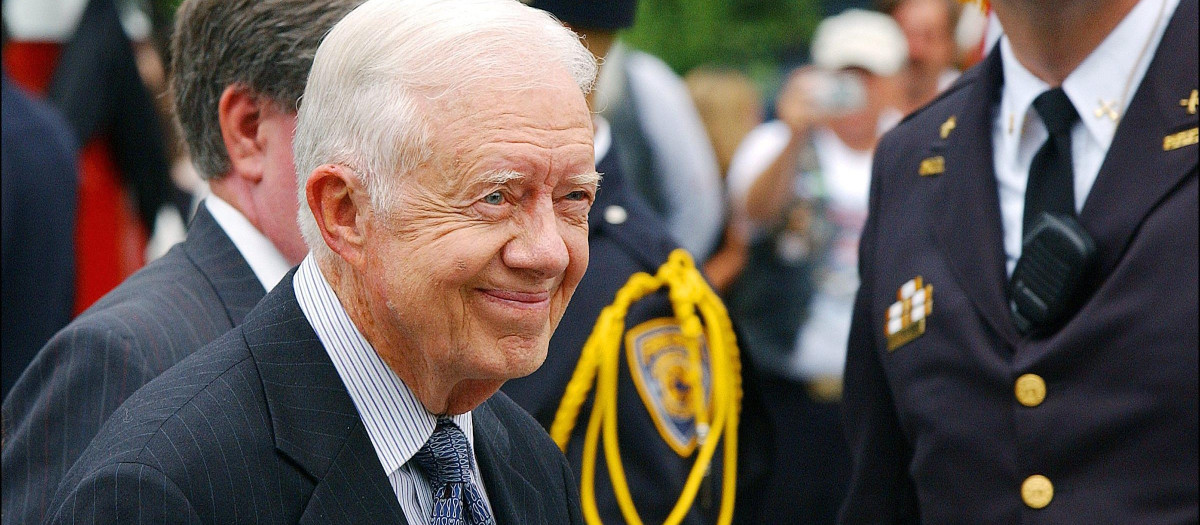 El expresidente de Estados Unidos Jimmy Carter, en una imagen de archivo, en 2004