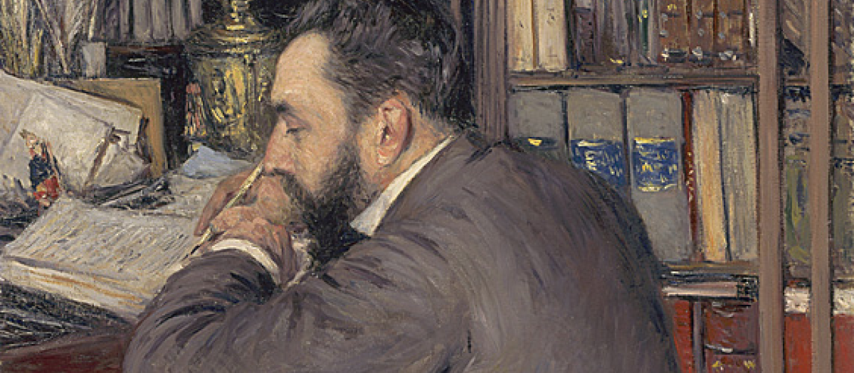 Retrato de Henri Cordier (1883) de Gustave Calillebotte