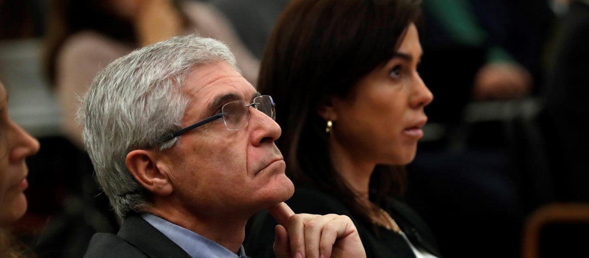 El expresidente de Renfe, Isaías Táboas, y la exsecretaria de Estado de Transportes, Isabel Pardo de Vera