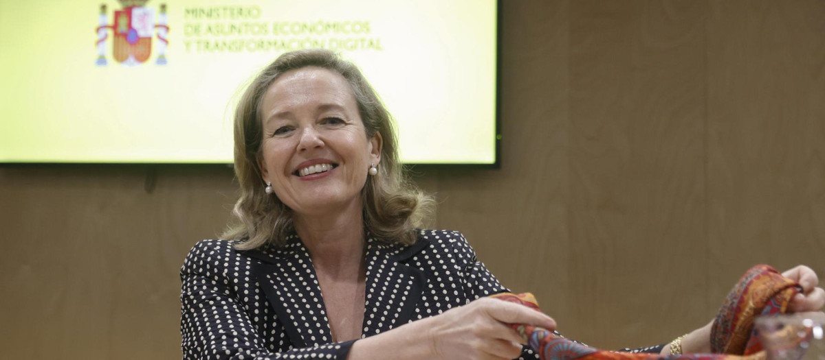 La vicepresidenta primera y ministra de Asuntos Económicos y Transformación Digital, Nadia Calviño.