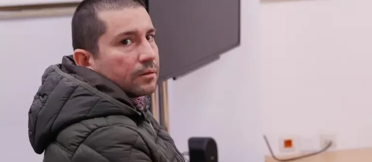 El asesino de Marta Calvo, Jorge Ignacio Palma, durante la vista.