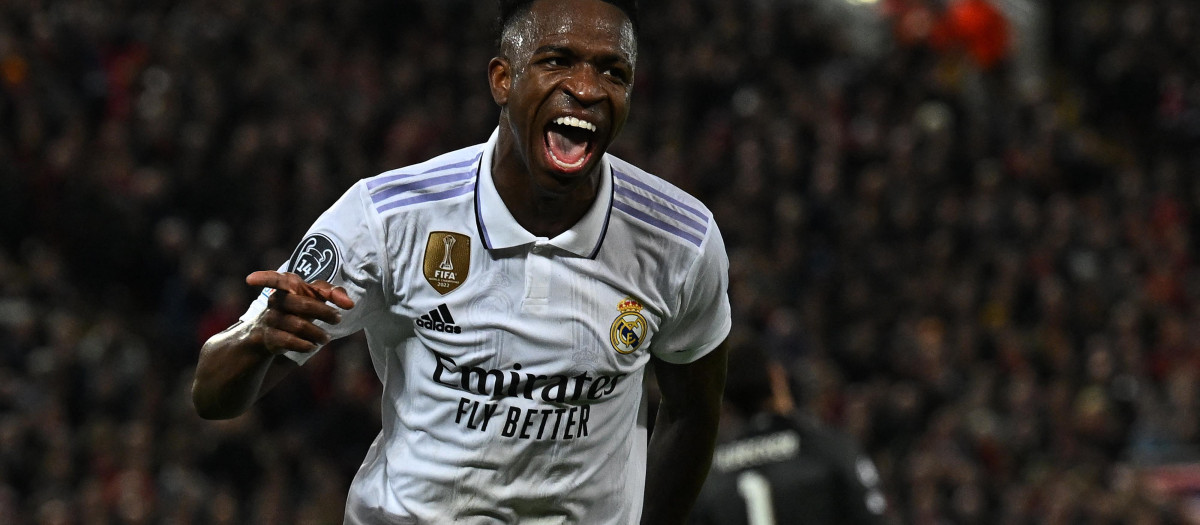 Vinícius, otra vez protagonista en una gran noche europea para el Real Madrid