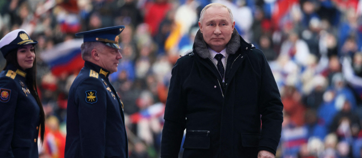 Putin concierto mitin Moscú
