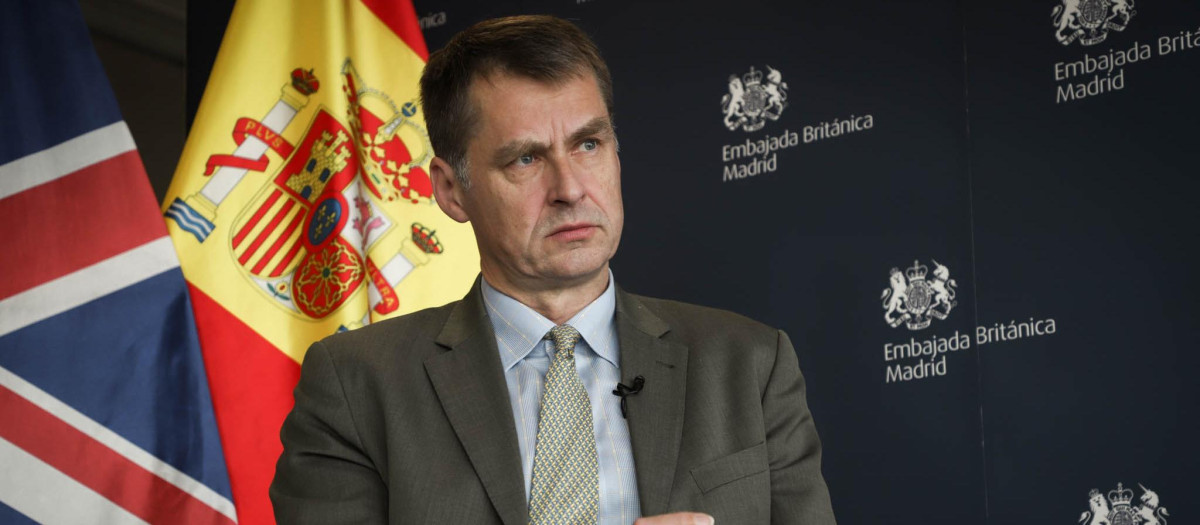 Hught Elliot, embajador de Reino Unido en España