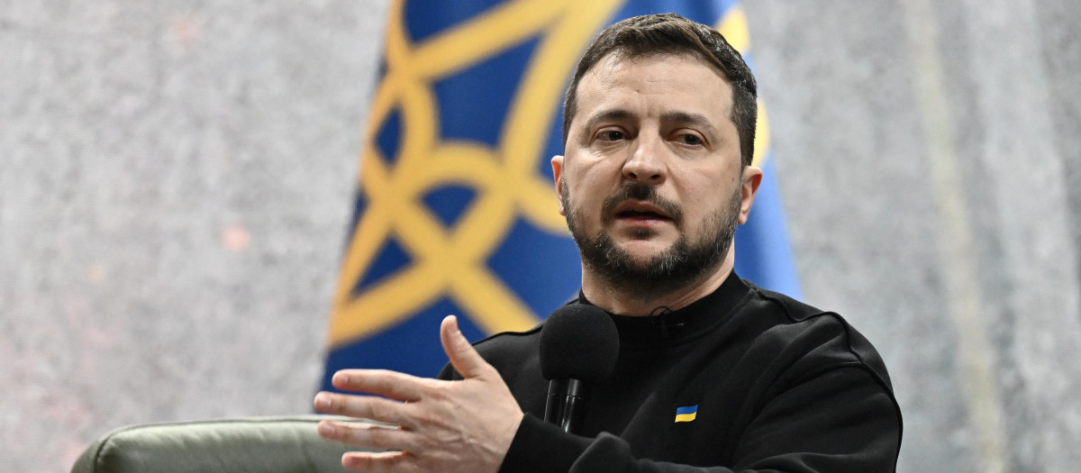 El presiente ucraniano, Volodimir Zelenski