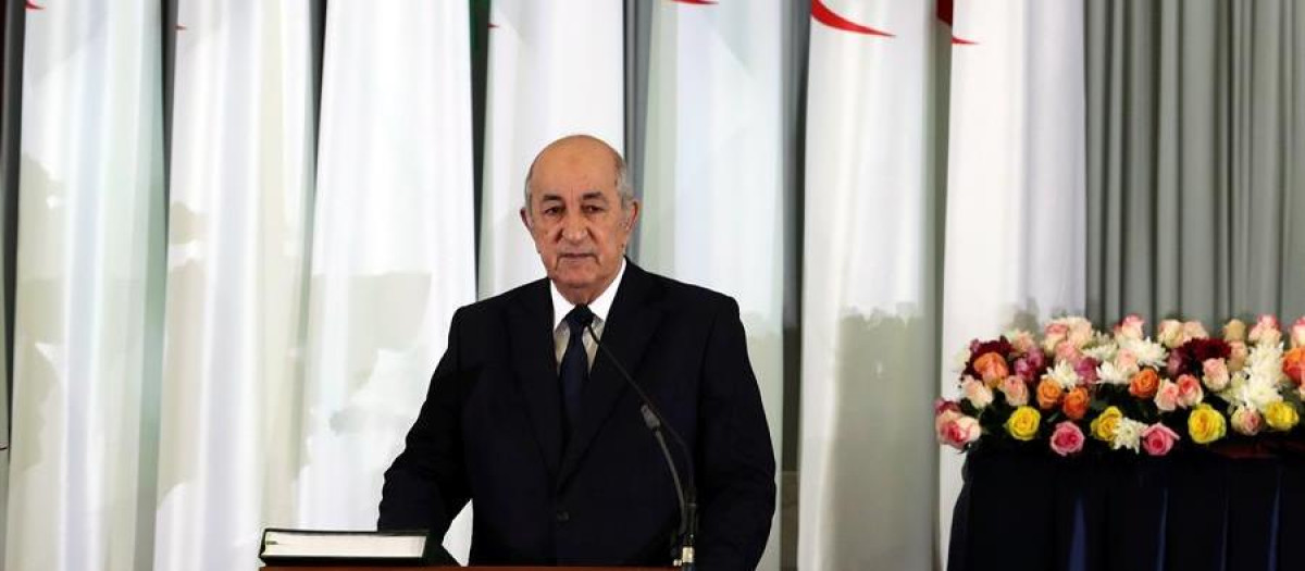 El presidente de Argelia, Abdelmadjid Tebboune