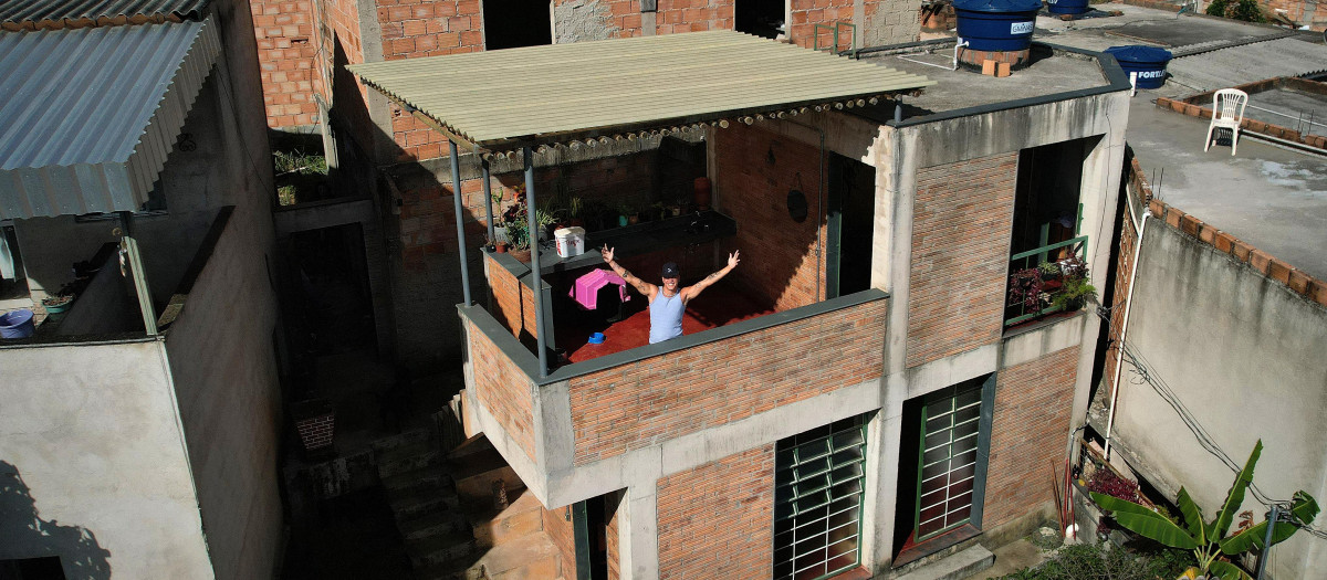 Vista de la "casa del año" para el sitio especializado en arquitectura 'Arch Daily'