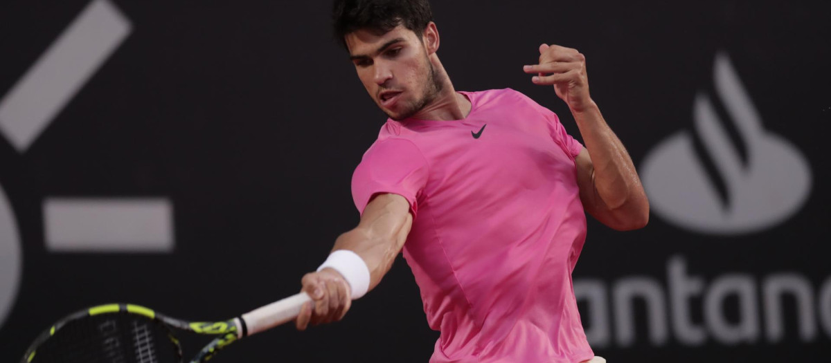 Carlos Alcaraz luchó hasta el final a pesar de estar lesionado