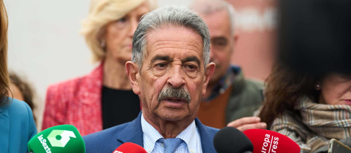 Miguel Ángel Revilla, presidente de Cantabria