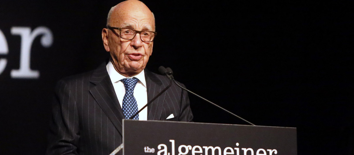 Rupert Murdoch, propietario de la cadena de televisión Fox News