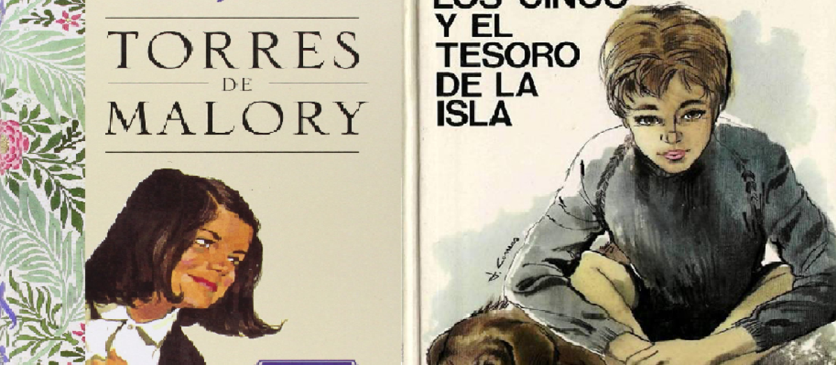 'Torres de Malory' y 'Los cinco y el tesoro de la isla' de Enid Blyton