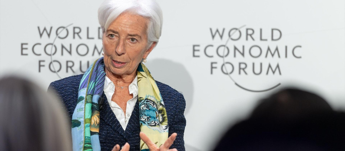 La presidenta del BCE, Christine Lagarde.
