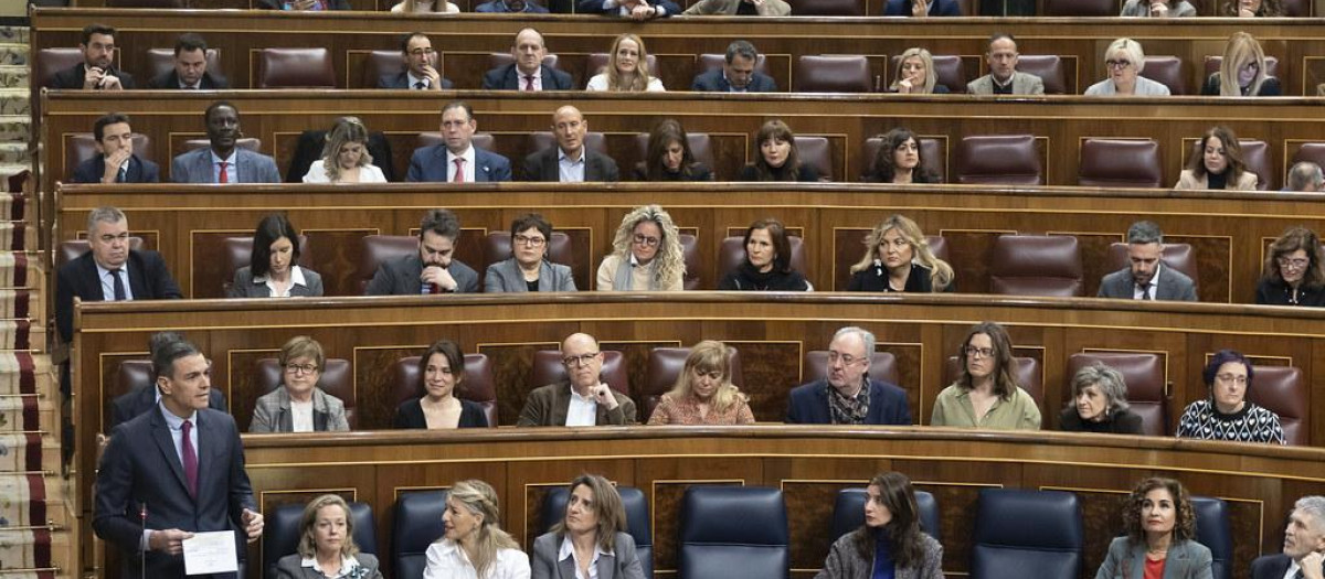 El grupo parlamentario socialista en el Congreso
