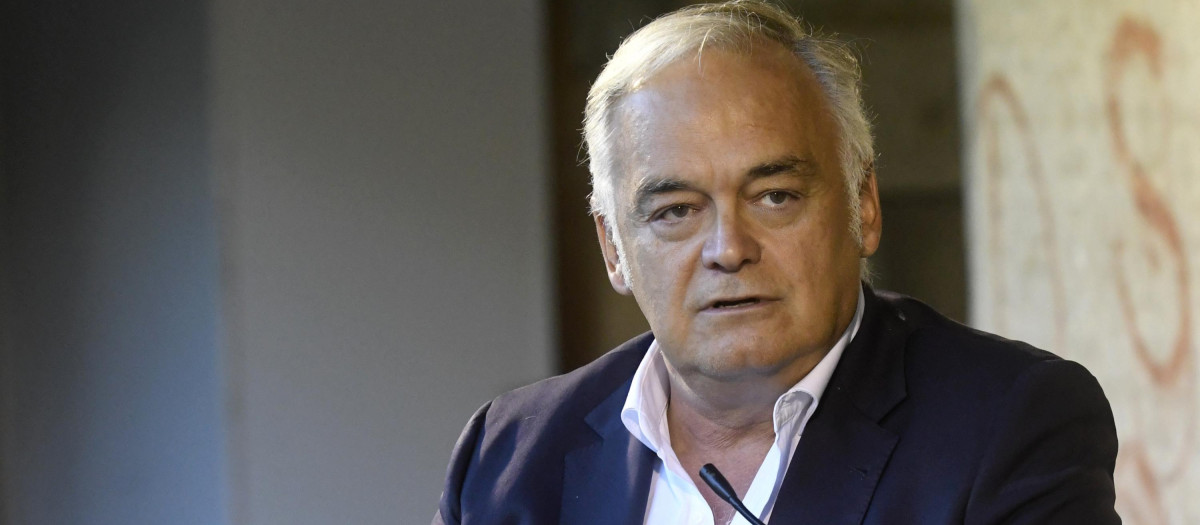 González Pons en la manifestación contra la reforma de la Ley de seguridad ciudadana