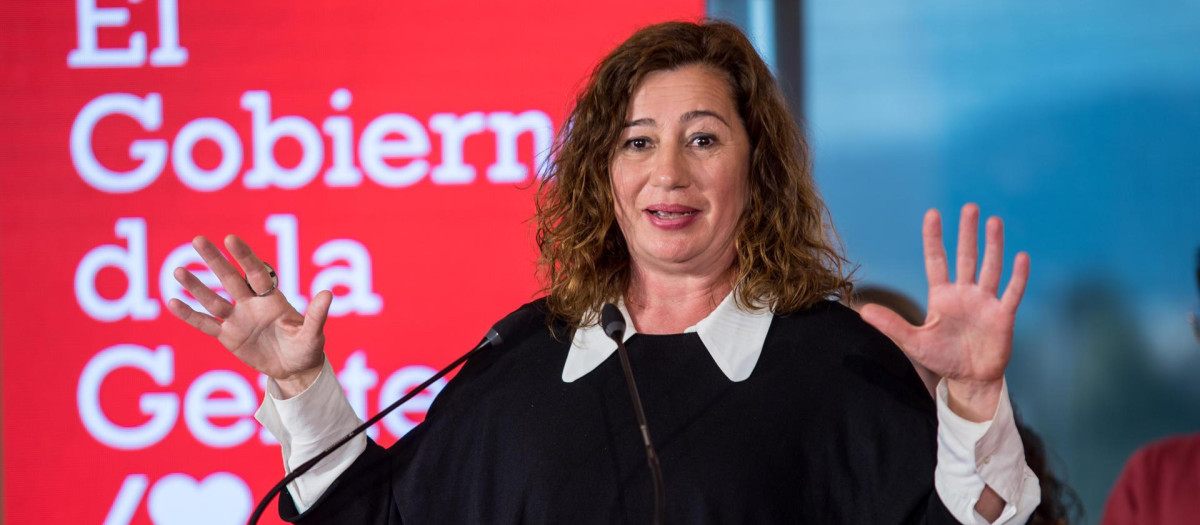La presidenta del Gobierno de las Islas Baleares, Francina Armengol