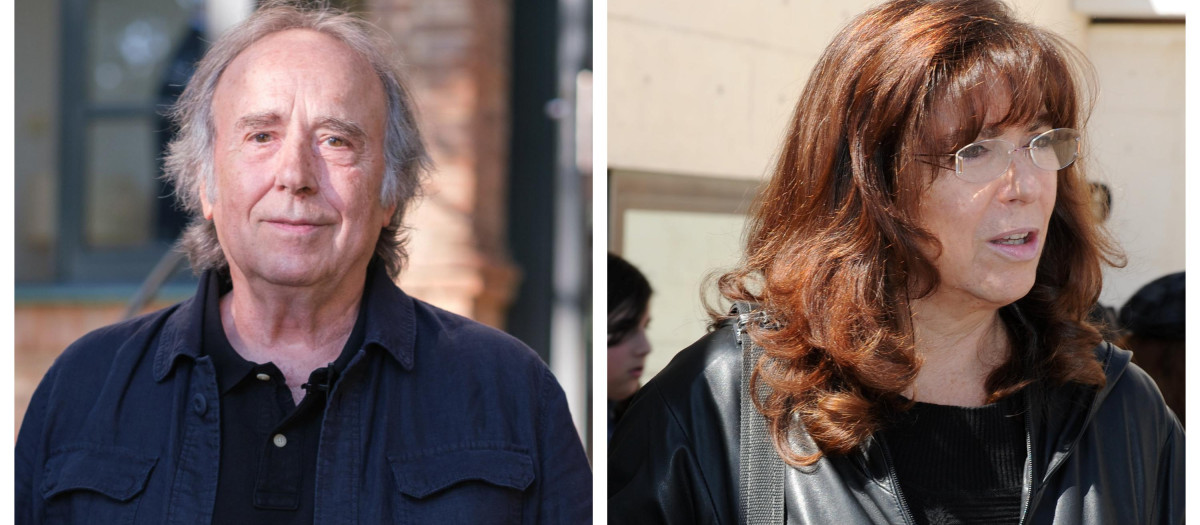 Joan Manuel Serrat y María del Mar Bonet