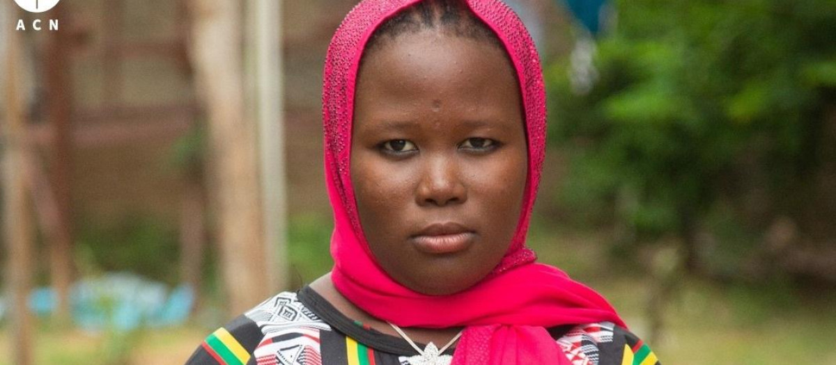 María Joseph, una de las dos muchachas secuestradas pro Boko Haram