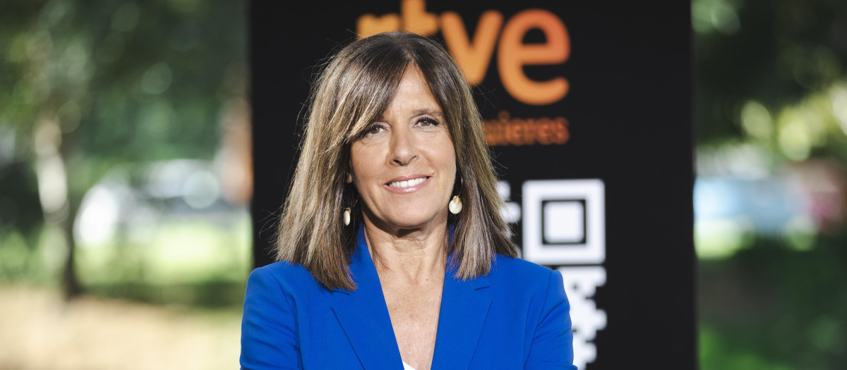 Ana Blanco, una de las presentadoras de los servicios informativos de RTVE