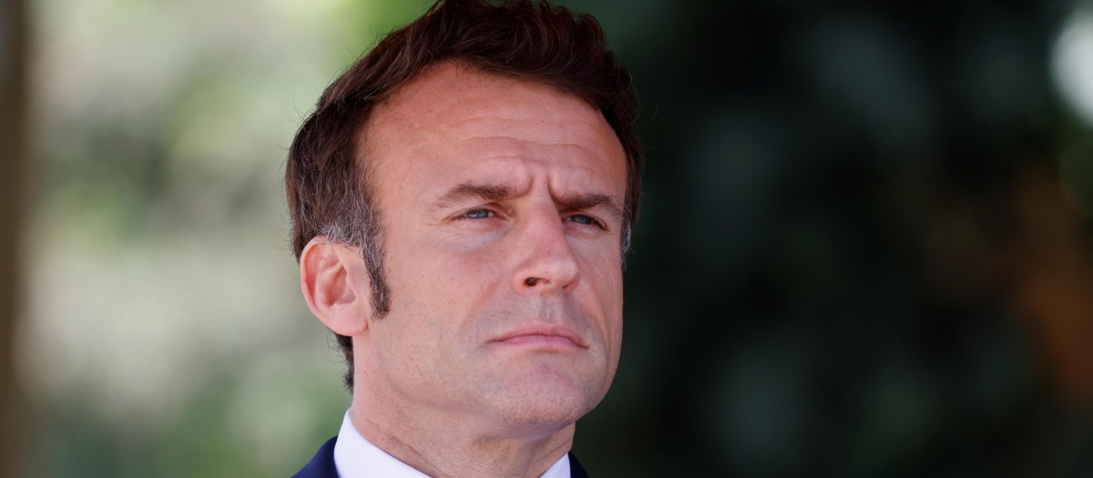 El presidente francés Emmanuel Macron
