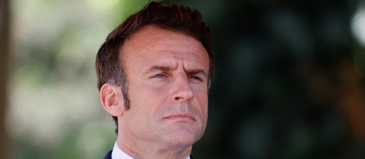El presidente francés Emmanuel Macron