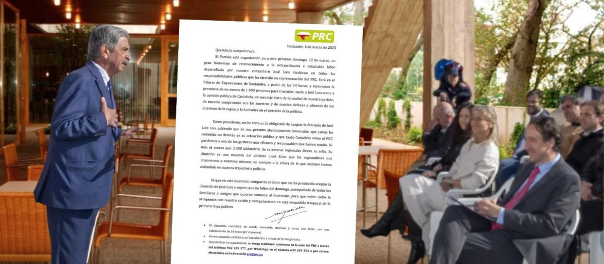 Homenaje de Revilla a Gochicoa