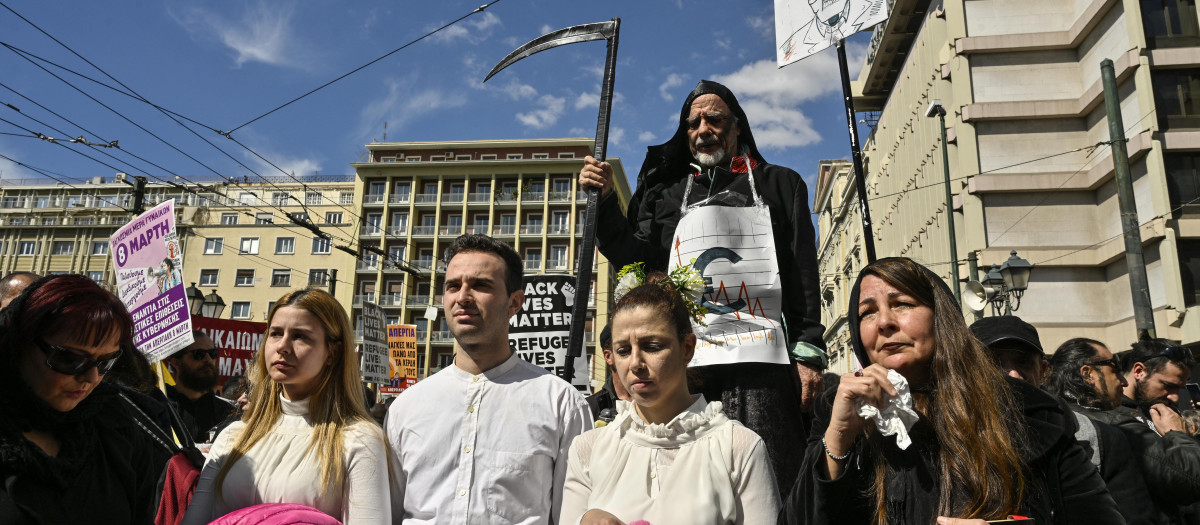 Manifestación Grecia