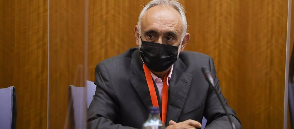 El exdirector de la Faffe, Fernando Villén, en la comisión de investigación de la anterior legislatura