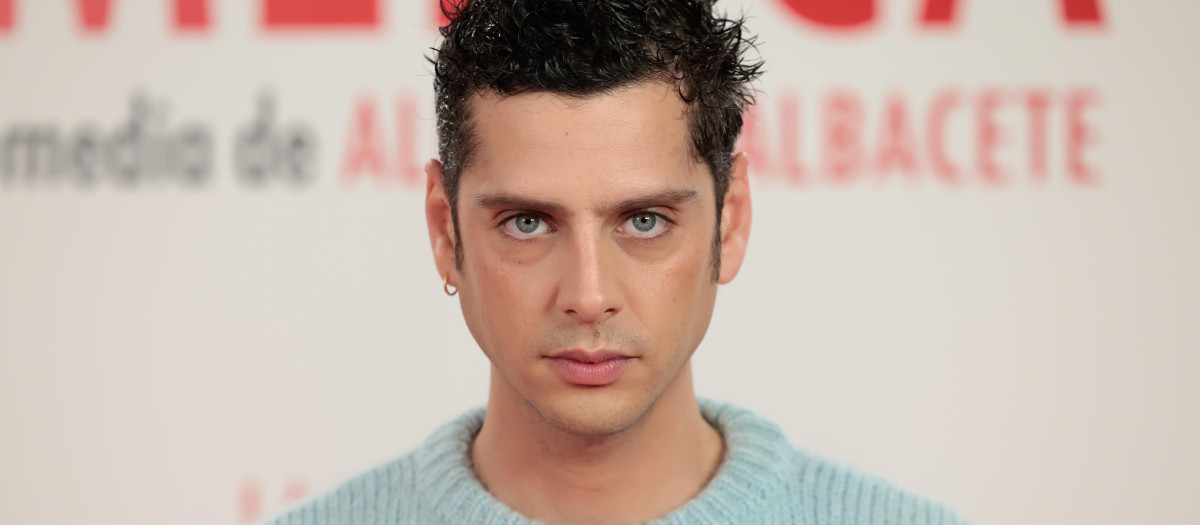 Actor Eduardo Casanova at photocall film "La novia de america" in Madrid on Tuesday 14 February 2023.