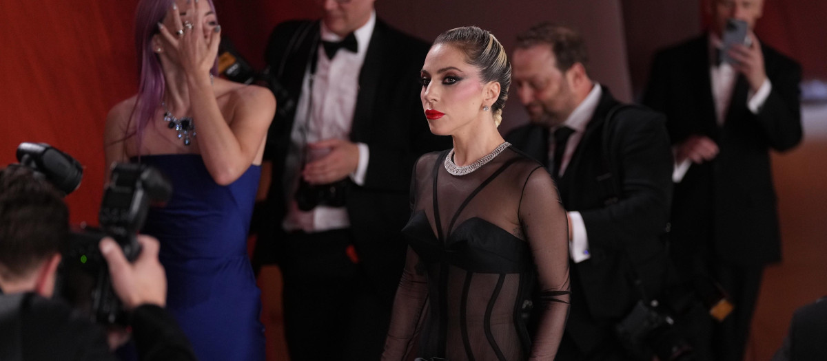 Lady Gaga en los Premios Oscar 2023