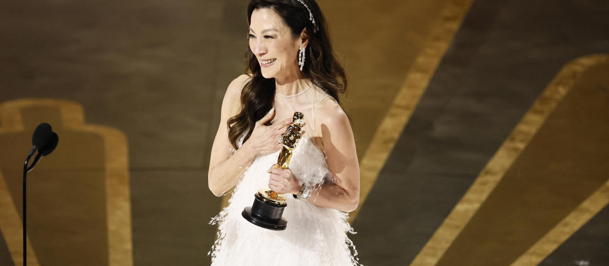 Michelle Yeoh, ganadora del Oscar a Mejor Actriz