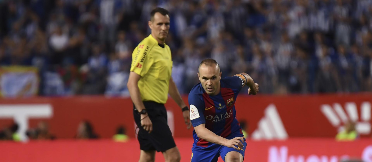 Clos Gómez en la final de Copa del Rey 2017