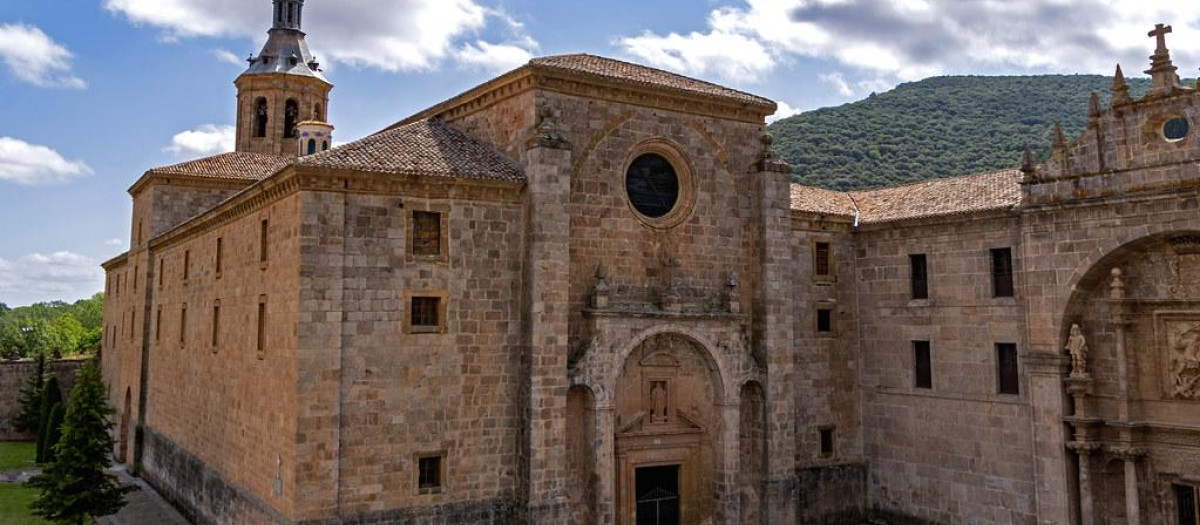 Monasterio de Yuso, que quiere decir Monasterio de 'abajo', San Millán de la Cogolla