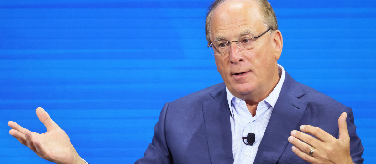 Larry Fink, presidente del fondo de inversión Blackrock, el más grande del mundo