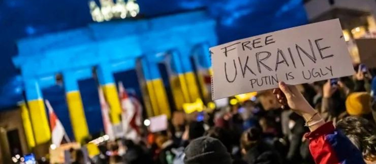 Manifetación Berlin Ucrania