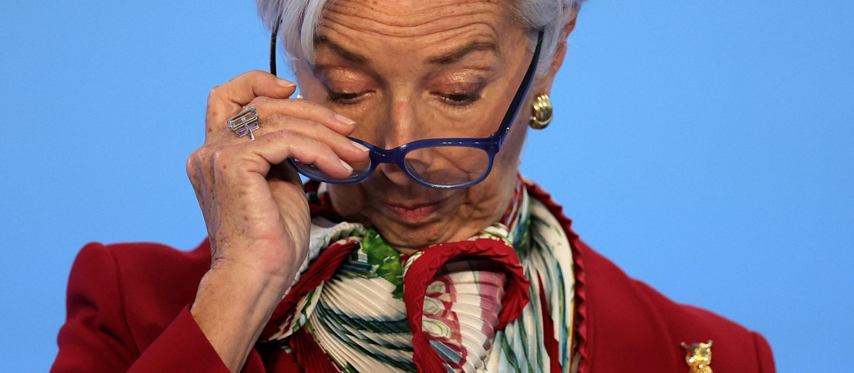 La presidenta del Banco Central Europeo, Christine Lagarde.