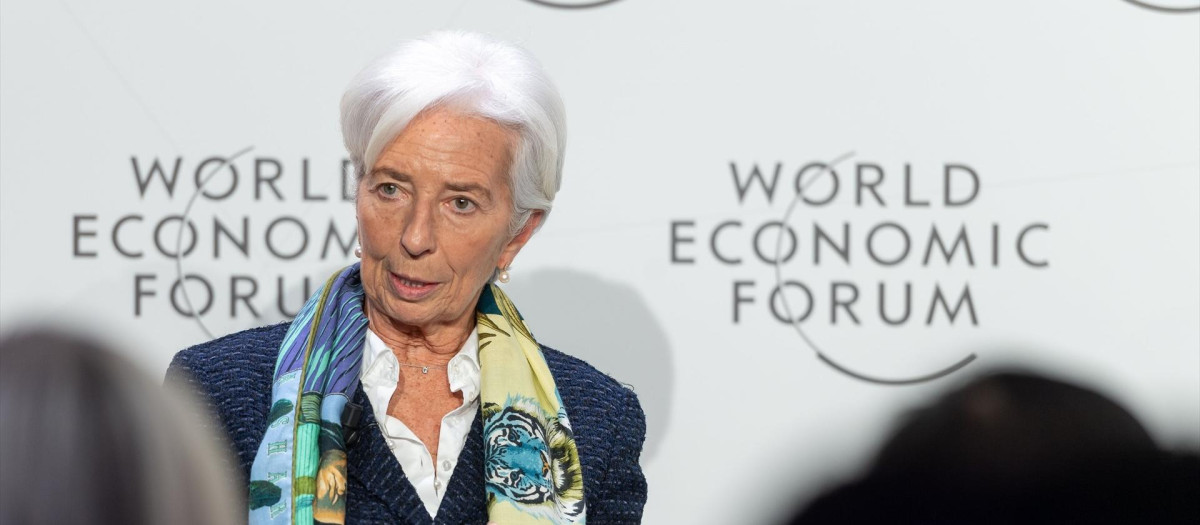 La presidenta del Banco Central Europeo, Christine Lagarde.