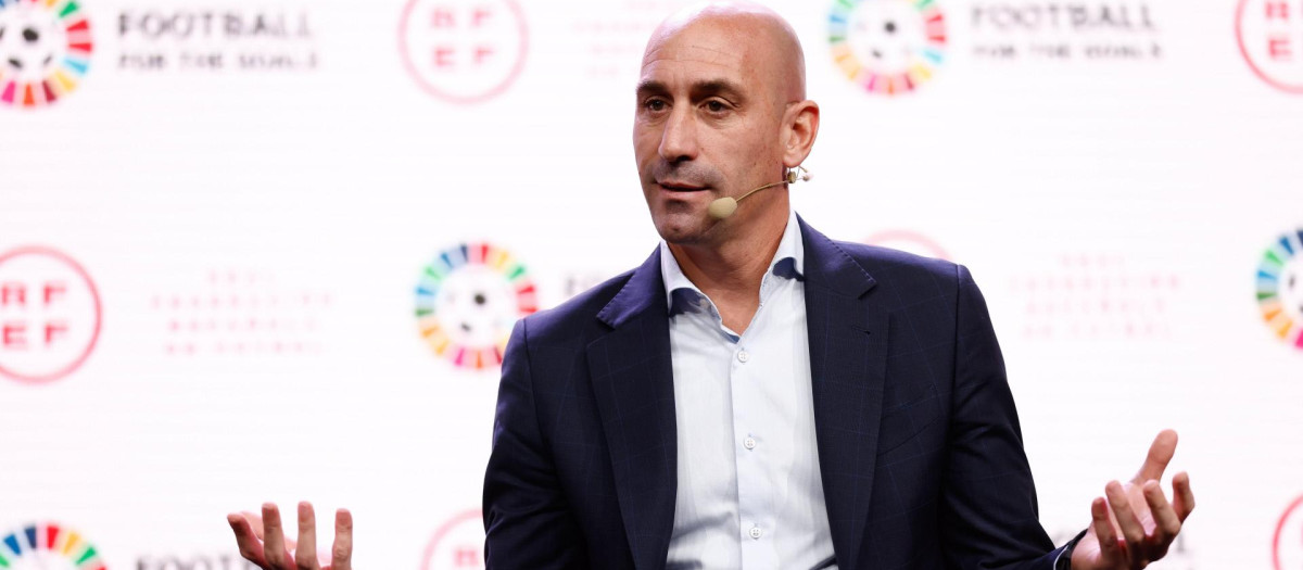 Luis Rubiales, presidente de la Federción Española de Fútbol