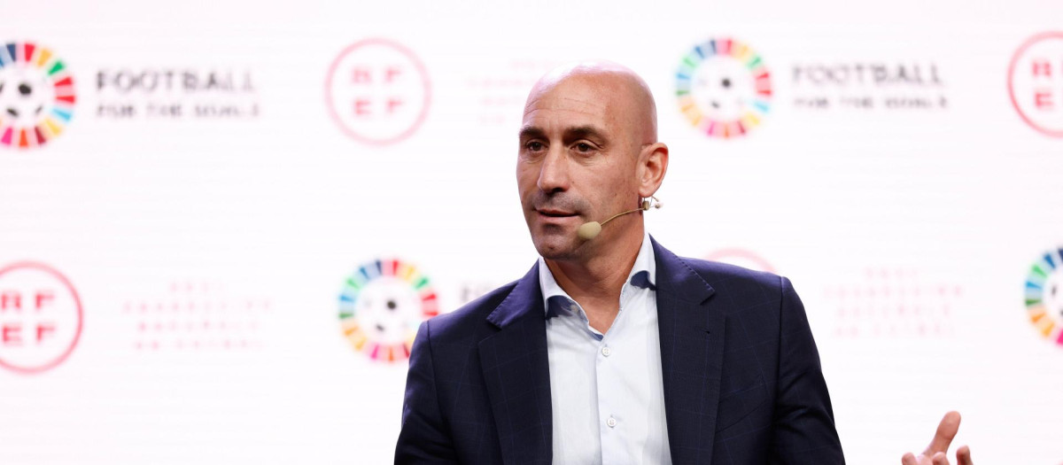 Luis Rubiales, presidente de la Federción Española de Fútbol