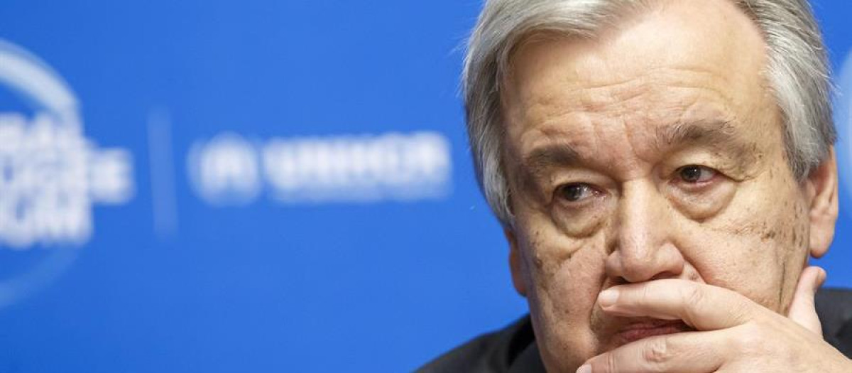 El secretario general de la ONU, Antonio Guterres