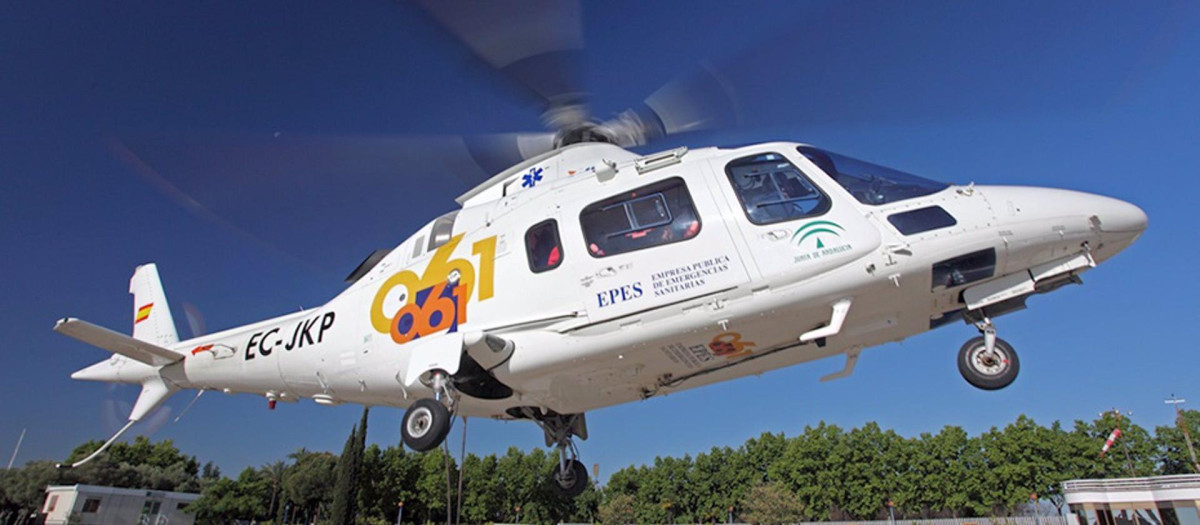 Helicóptero del 061